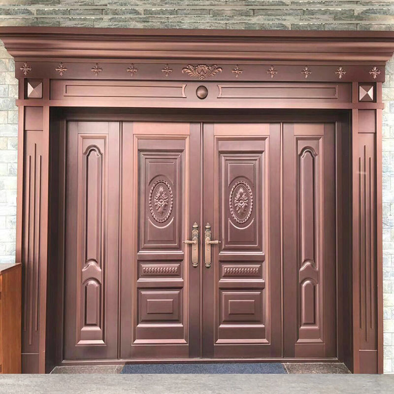 大门农村自建房双开门别墅新款双开门外门 入户门 进户门四开 款式4