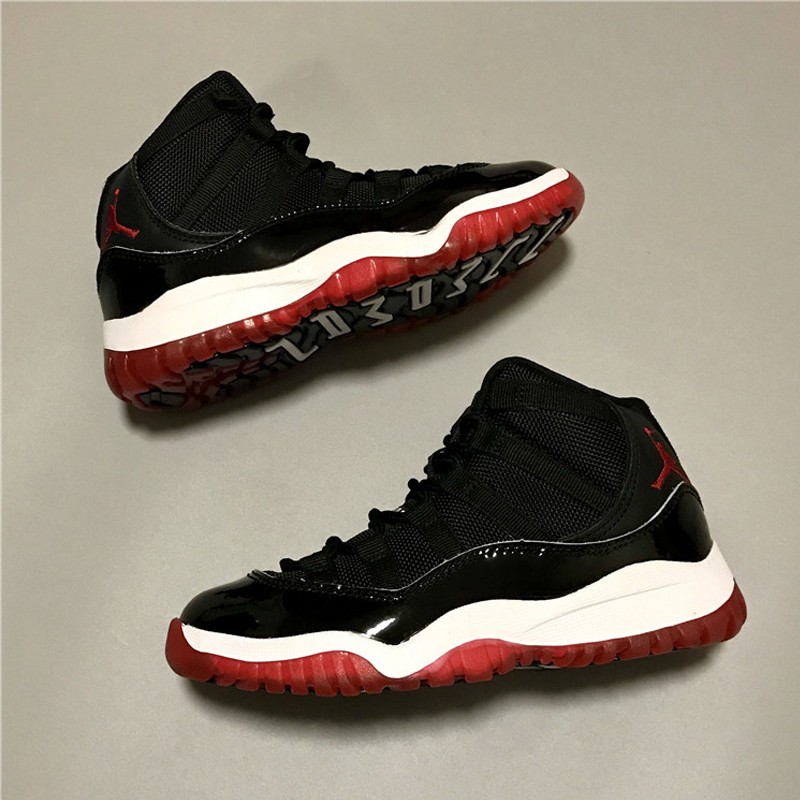 特价清货耐克jordan11bredaj11黑红宝宝中小童鞋378039011大魔王12c18