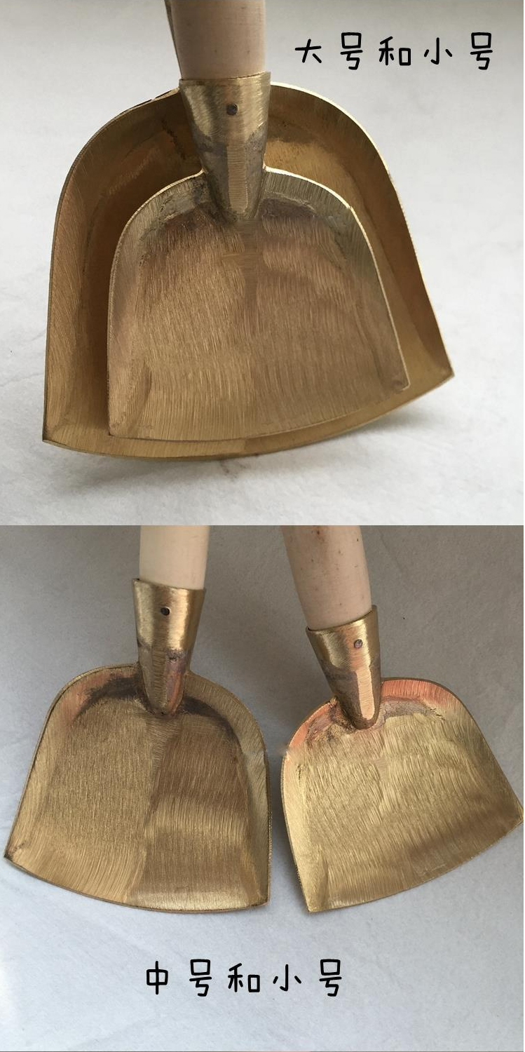 铜锅铲手工生铜餐具铸铜菜铲铜铲老式锅铲 土锅或食堂大号