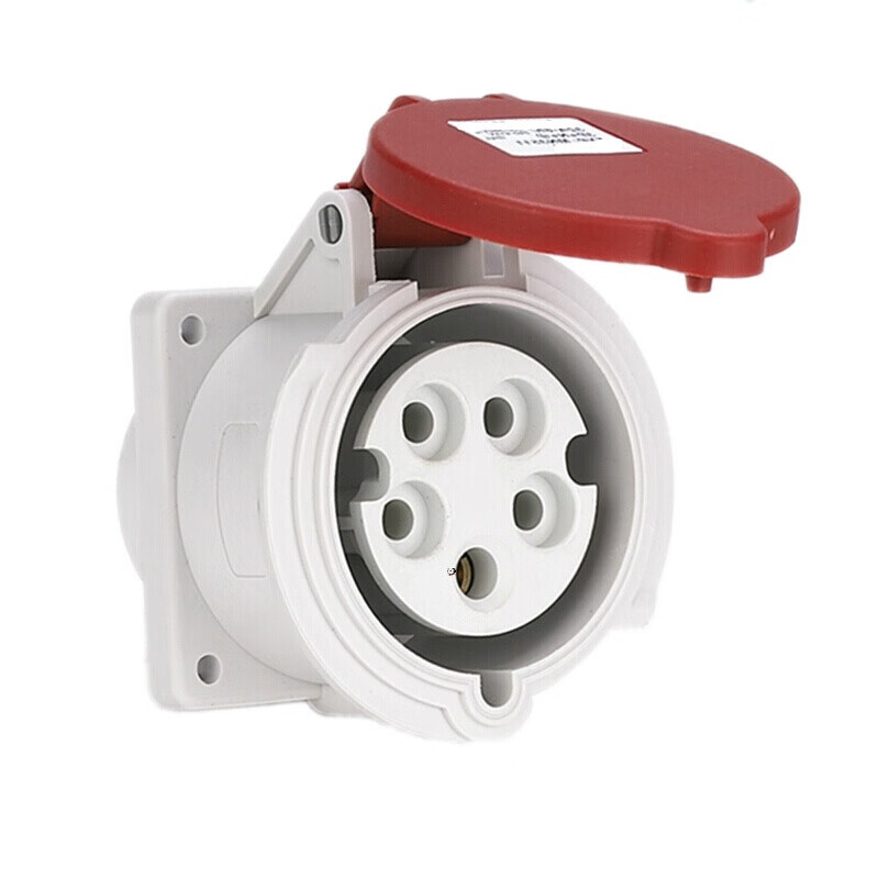 奕22防水工业插头插座3芯4芯5芯16a/32amnieknes德标套装国产乐清国曼