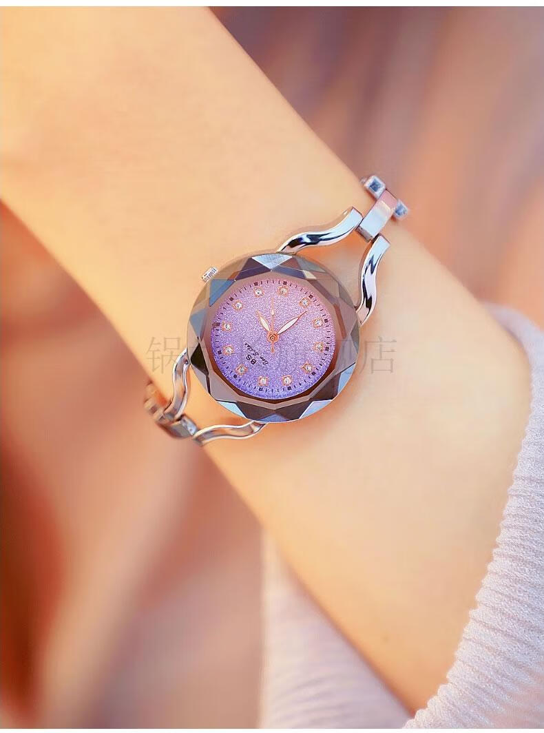 袋鼠手表kangol 【下单就送手链】新款全自动女士手表满钻时尚小表盘