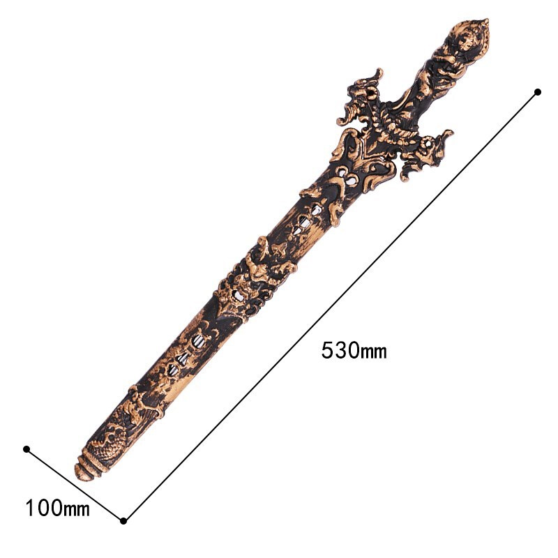 屠龙刀大号塑料宝剑天王剑宝刀屠龙刀儿童玩具舞台派对表演道具模型