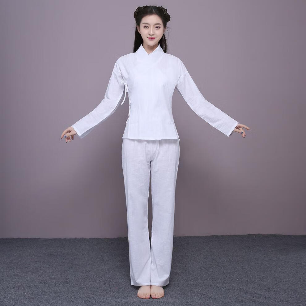 情趣古装中衣汉服打底裤内搭交领古代睡衣内袍走性感睡衣居服定制款