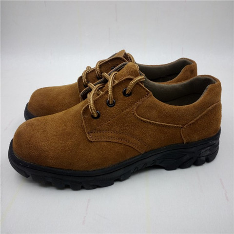 融敬春夏大头鞋低帮男工装劳保鞋透气工作鞋焊工鞋工地鞋安全鞋棕色