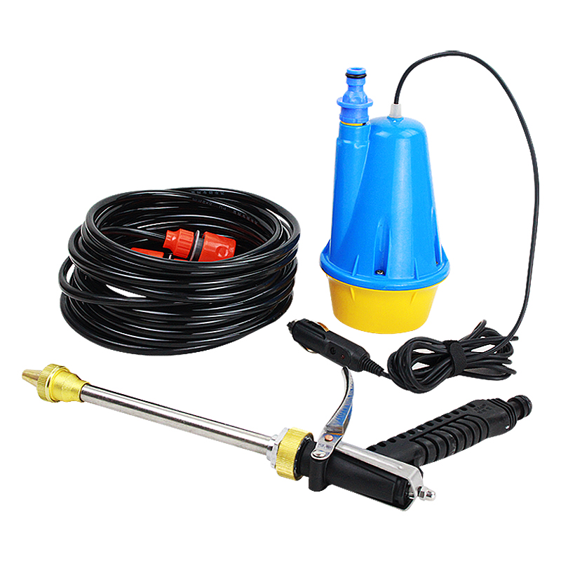 车载洗车机 220v高压水枪家用便携洗车器12v潜水式洗车泵洗车工具