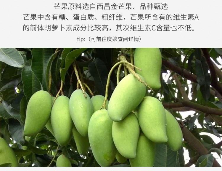 众果美味 头道榨取 100%芒果复合果汁 1L*2瓶 无添加 图3