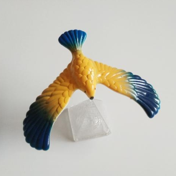 怀旧解压减压黑科技平衡鹰男孩女孩儿童玩具魔术道具小礼物创意如图绿