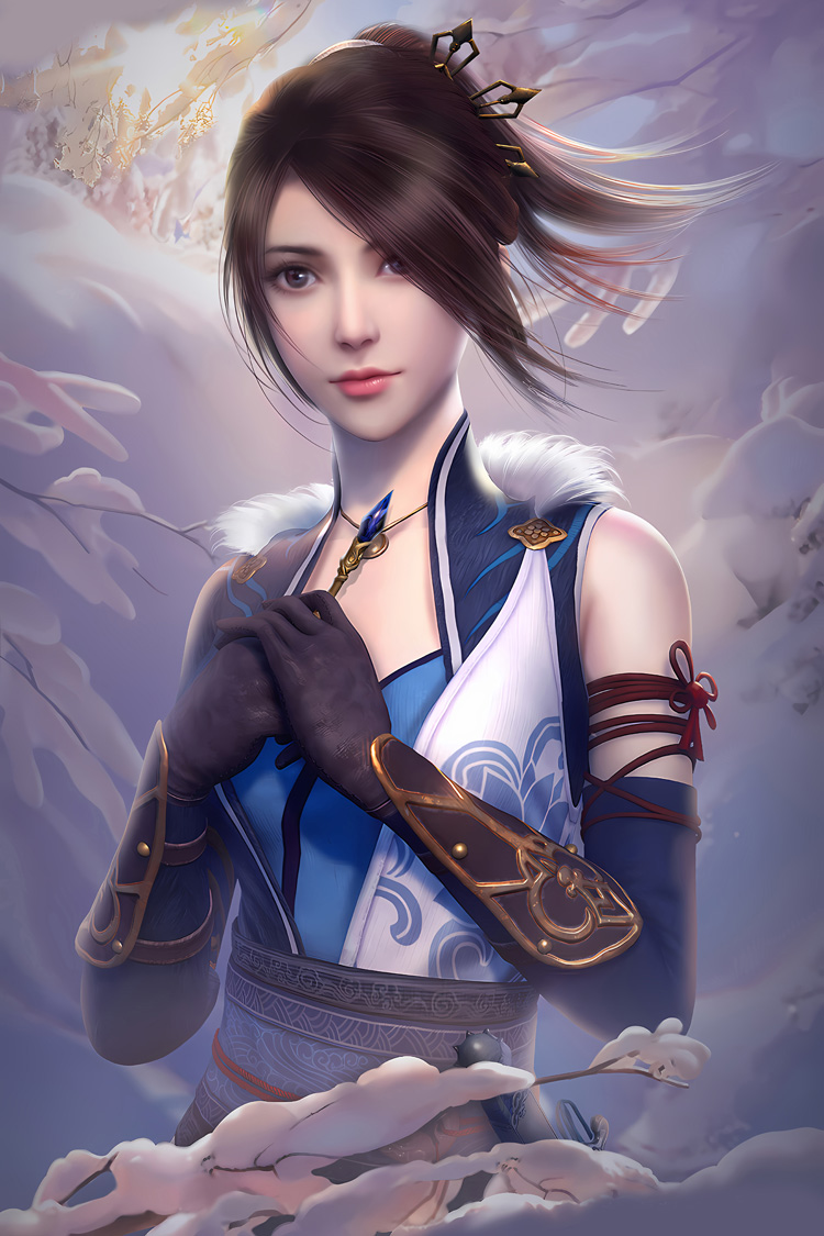 画江湖之不良人海报定制壁纸挂画女帝姬如雪陆林轩蚩梦动漫周边结盟者