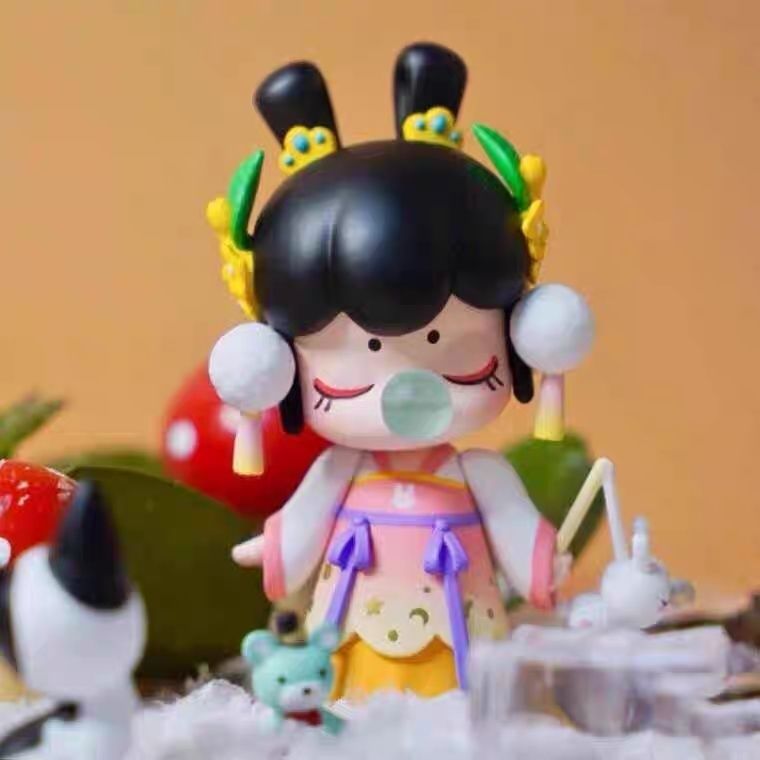 泡泡玛特十二生肖全套盲盒网红系列儿童玩具生日礼物隐藏款凤凰一套12