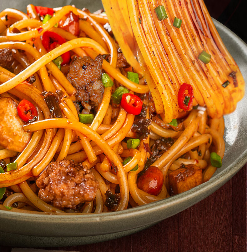 渣渣灰江西特产南昌拌粉笋香杂酱面 早餐夜宵方便速