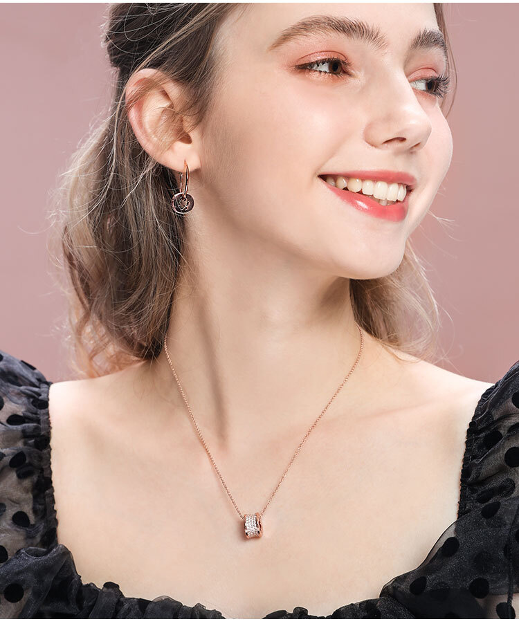 ihush/俏物悄语 女士镂空独角兽项链 h1905xddrg001 玫瑰金色h1905xdd