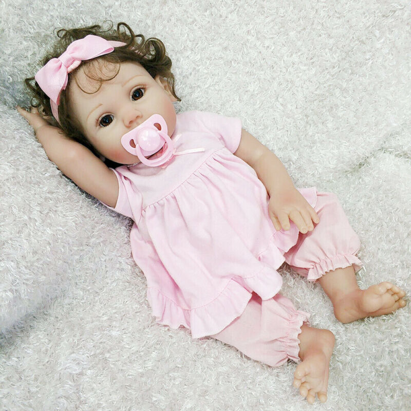 适用于仿真重生初生宝宝婴儿娃娃软胶过家家女孩洋娃娃玩具可爱礼物