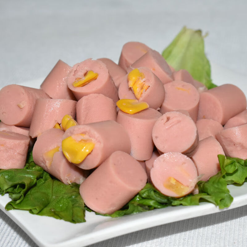 金锣尚清斋清真玉米香甜王270g即食清真玉米肠回民食品火腿肠 清真无