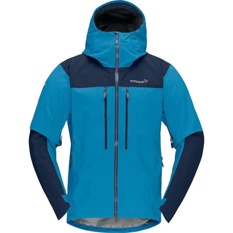 挪威品牌norrona trollveggen gtx pro light 男士冲锋衣外套户外夹克