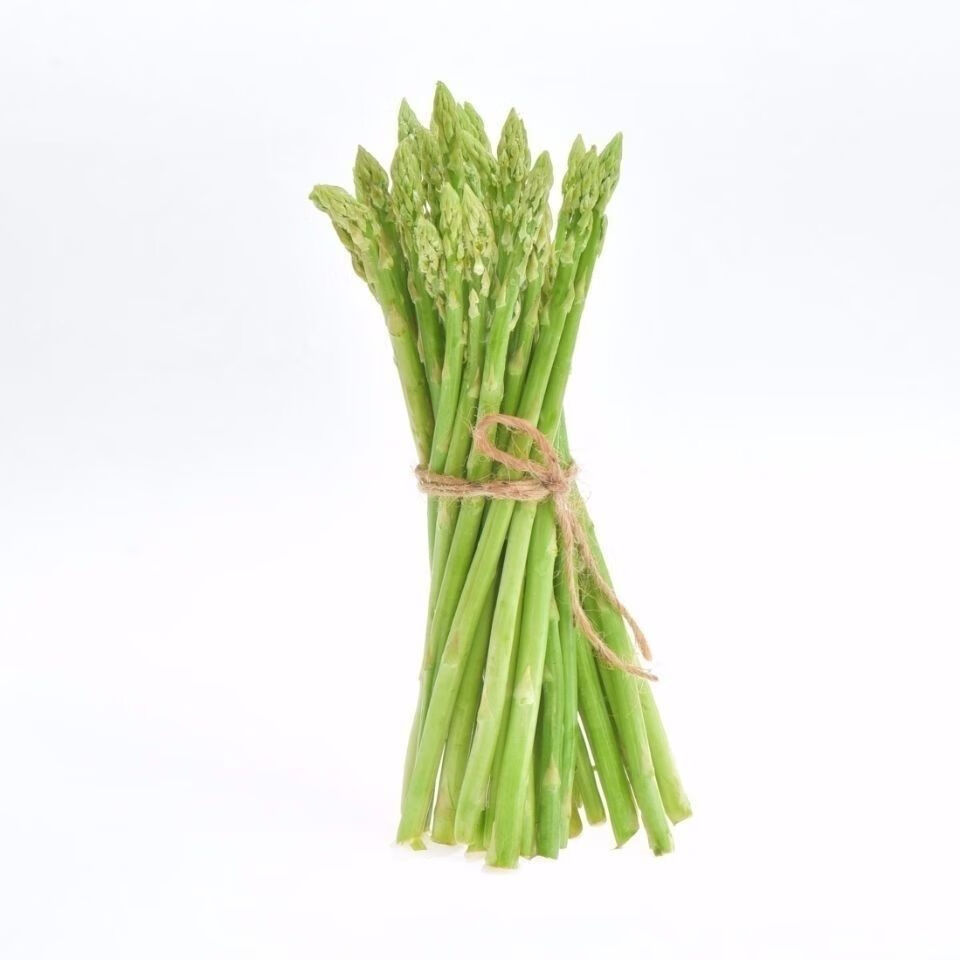 520礼物送女友新鲜嫩绿笋现采现发绿芦笋去除白根无胶带一斤细笋
