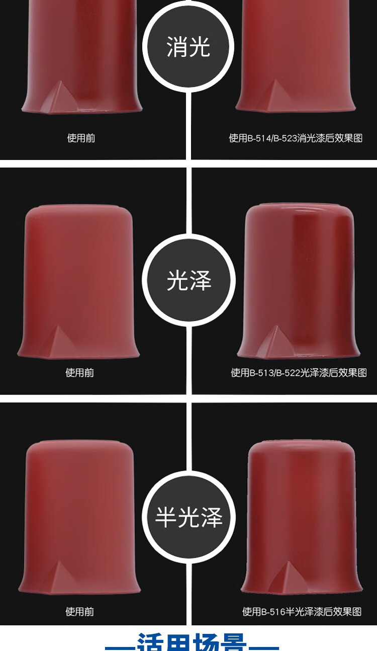 万代铸造郡士光油消光半消光b501b502b503b601b603防发白水性保护漆