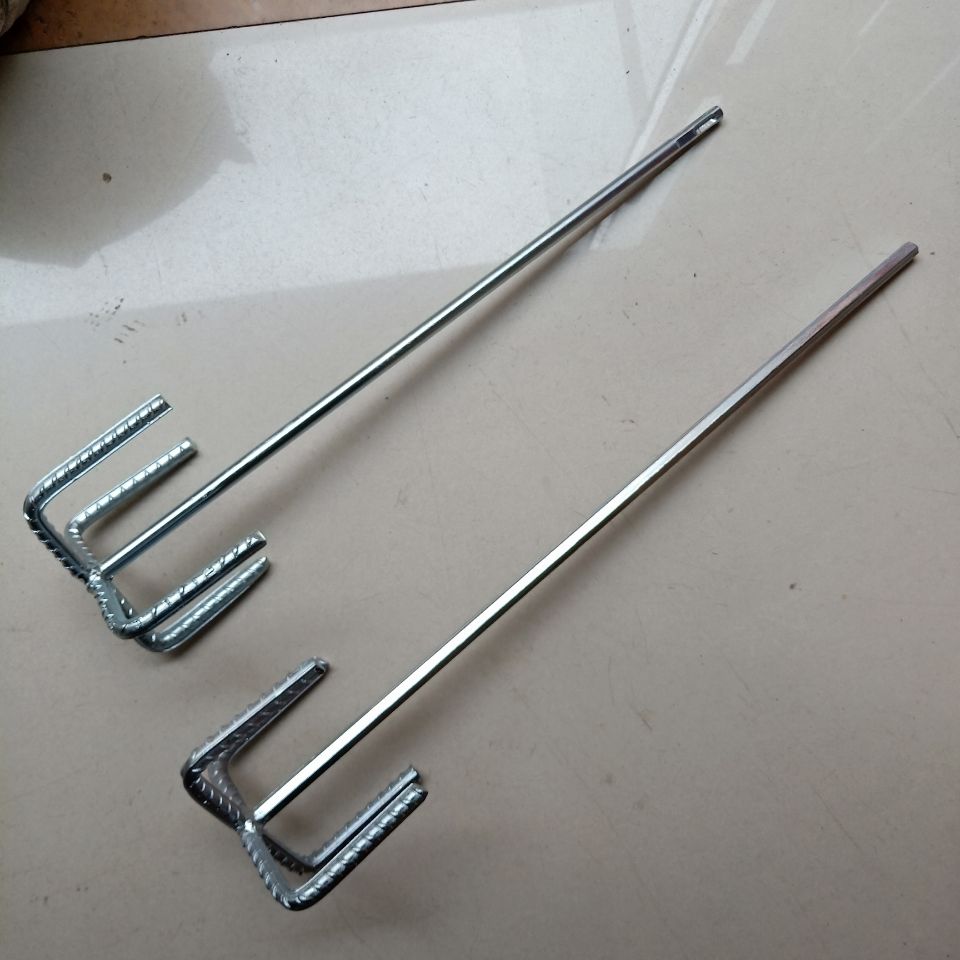 螺纹钢搅拌杆双山电钻用搅灰器飞机钻电锤加厚腻子混凝土搅拌神器