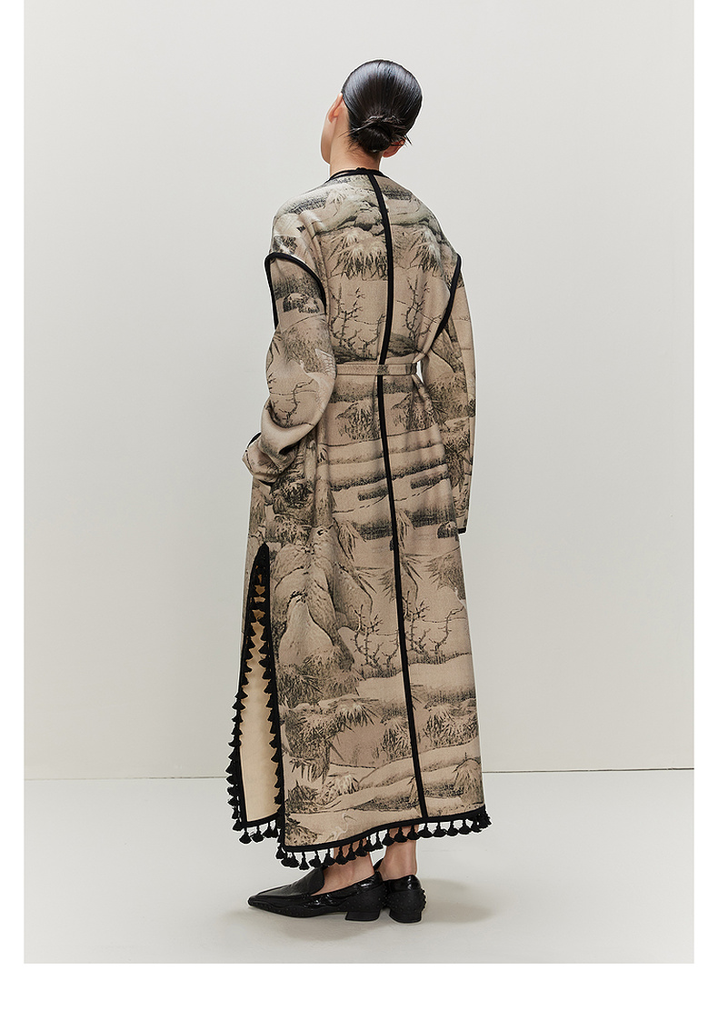 zhuchongyun2022春新款通勤时尚毛呢外套女士 花 s【图片 价格 品牌