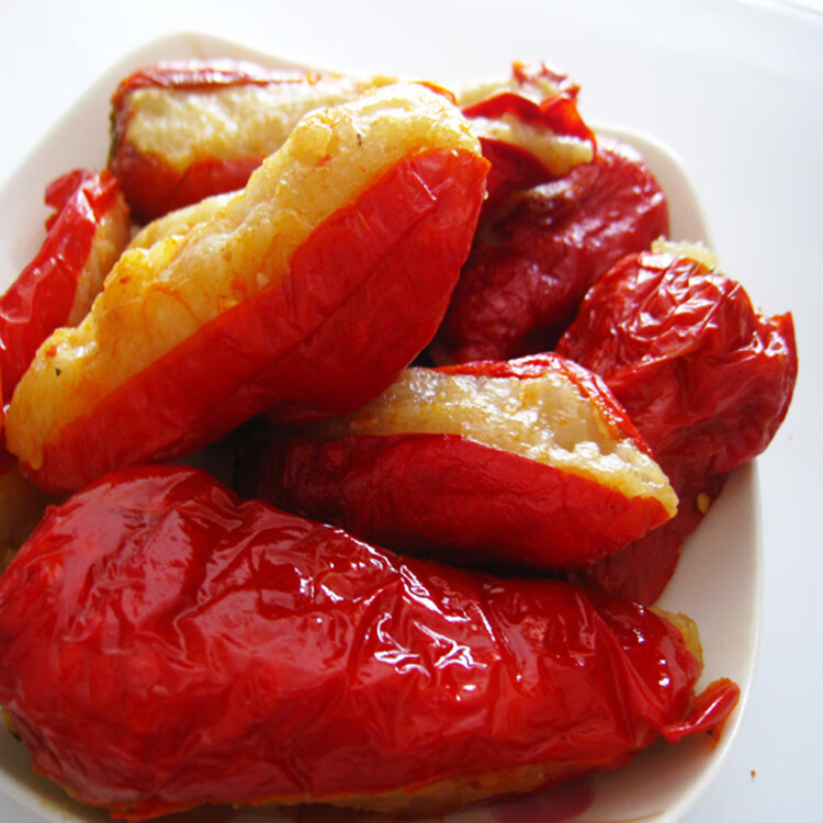 橙伯乐糯米辣椒鱼儿椒湖南张家界湘西特产坛子菜农家灌辣椒农家风味