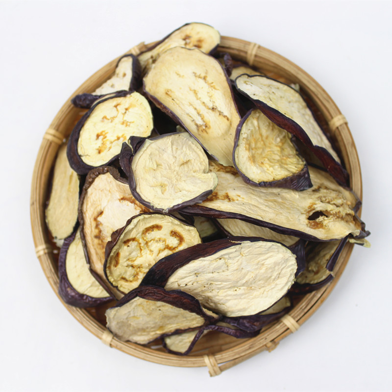 恒愎500g新货嫩茄子干农家自制干货干菜拌咸菜茄片茄皮农家菜 茄皮