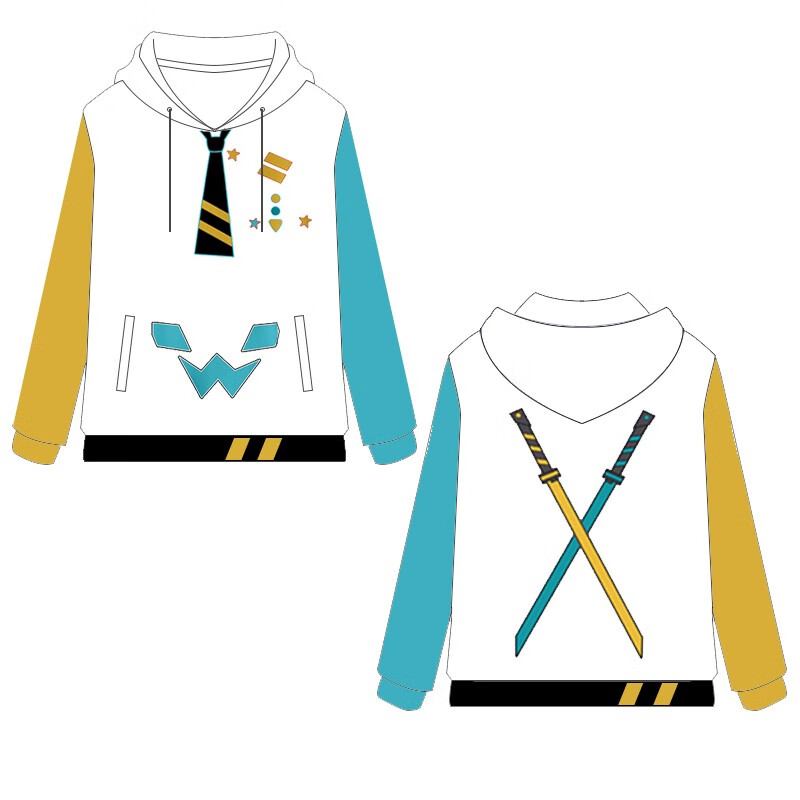 英梵度凹凸世界周边连帽卫衣动漫二次元安迷修雷狮帕洛斯秋冬儿童外套