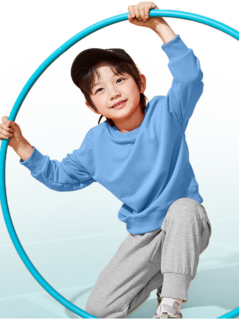 Jeanswest Boys' Sportswear Set, Spring And Autumn Style 2026 New Collection, Children's Sweatshirt Two-Piece Set, Spring Outfit for Boys, Chinese-Style Clothing 5