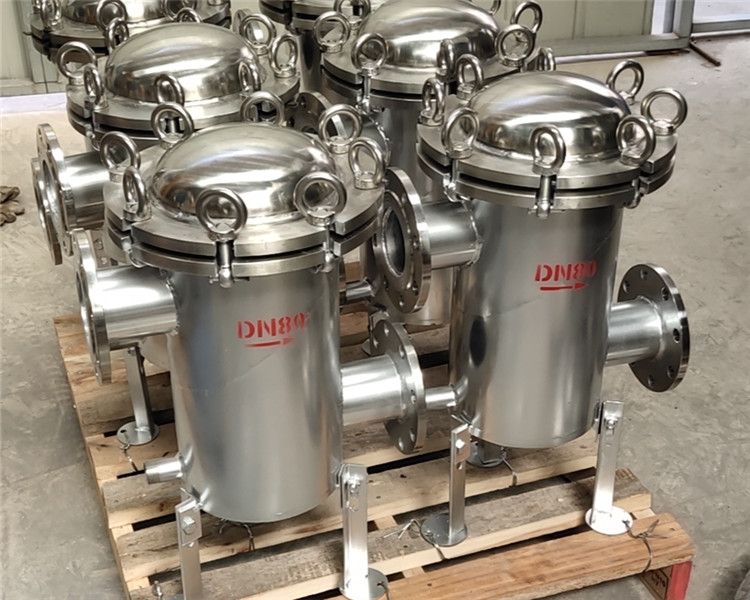 路途304l不锈钢篮式过滤器蓝式提篮316管道过滤器直通式t型工业污水燃