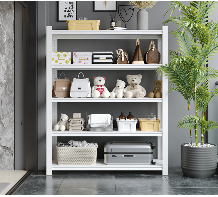 地下室置物架家用货多层落地角钢展示阳台地下储物藏室简易铁子书7层