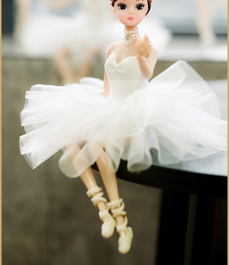芭比娃娃芭蕾舞蹈换装洋娃娃舞蹈女孩玩具生日礼物礼品 e:芭蕾精灵
