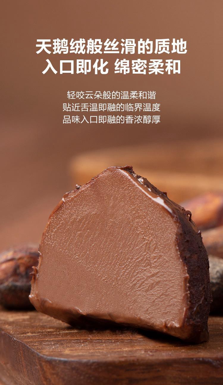 山姆巧克力山姆超市原味松露巧克力可可脂比利时membersmark情人节