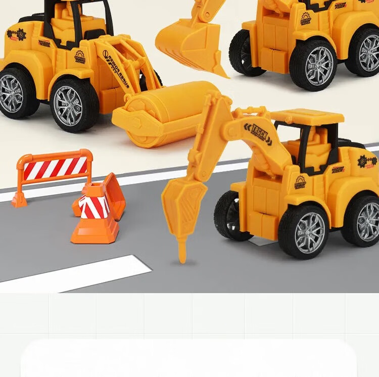 打地机 玩具 儿童玩具叉车打桩机破碎机推土钻孔机破路男孩碎石钻地车