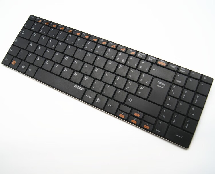 rapoo/雷柏欧版e9070刀锋无线键盘 usb键盘 雷柏e9070欧版【图片 价格