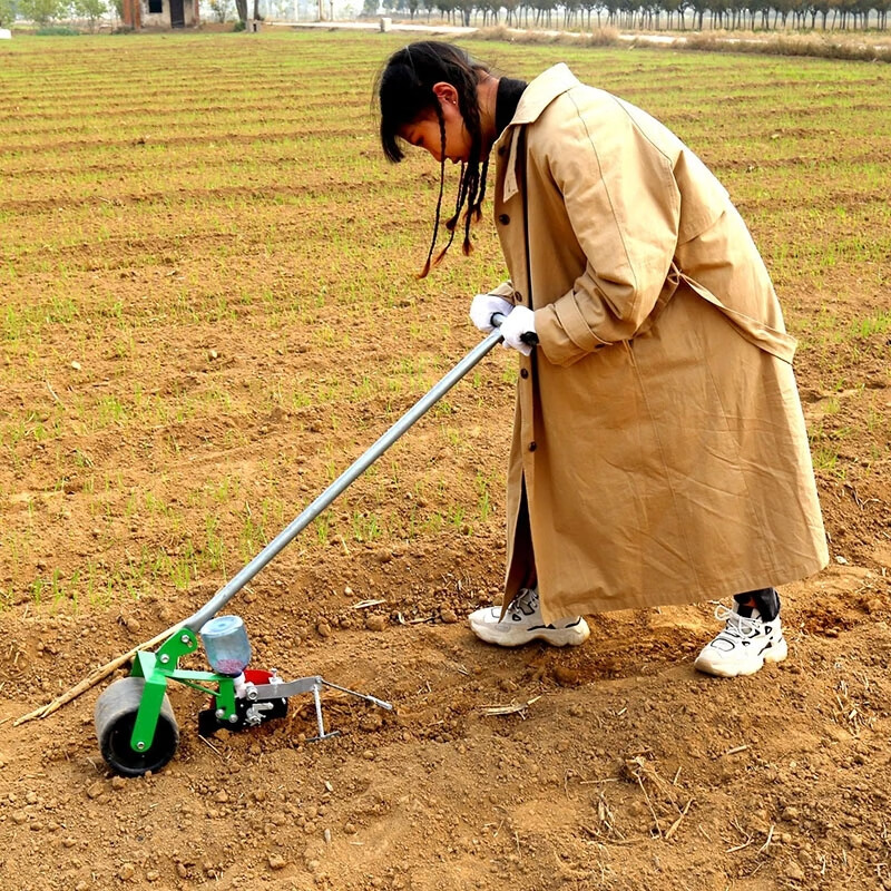 菠菜油菜辣椒种子手动精播手推式播种机【图片 价格 品牌 报价】-京东