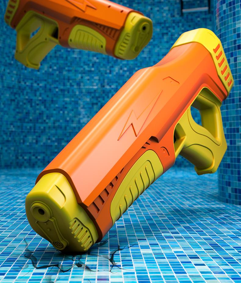 modx自动吸水水枪儿童高压强力电动连发呲喷水枪大容量打水仗高级玩具