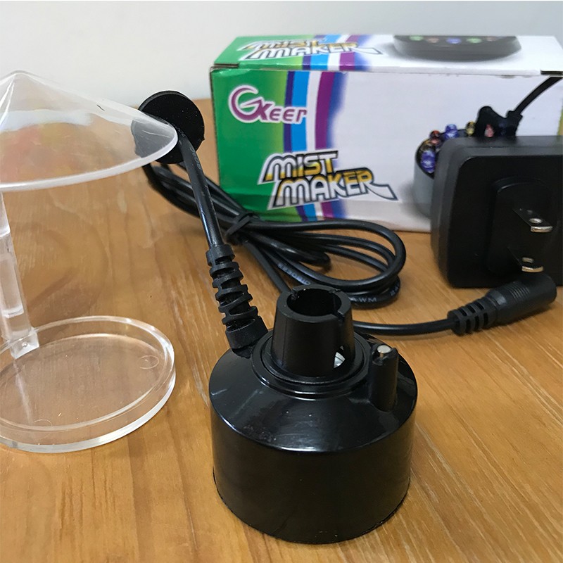 流水趣雾化器造雾器流水摆件抽水泵雾化加湿器流水喷泉鱼缸配件水泵