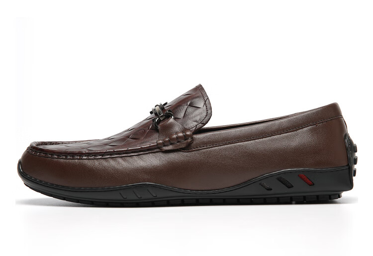 利郎轻时尚男鞋lilanz2022新款休闲鞋男潮流豆豆鞋一脚蹬鞋子男q1qxl