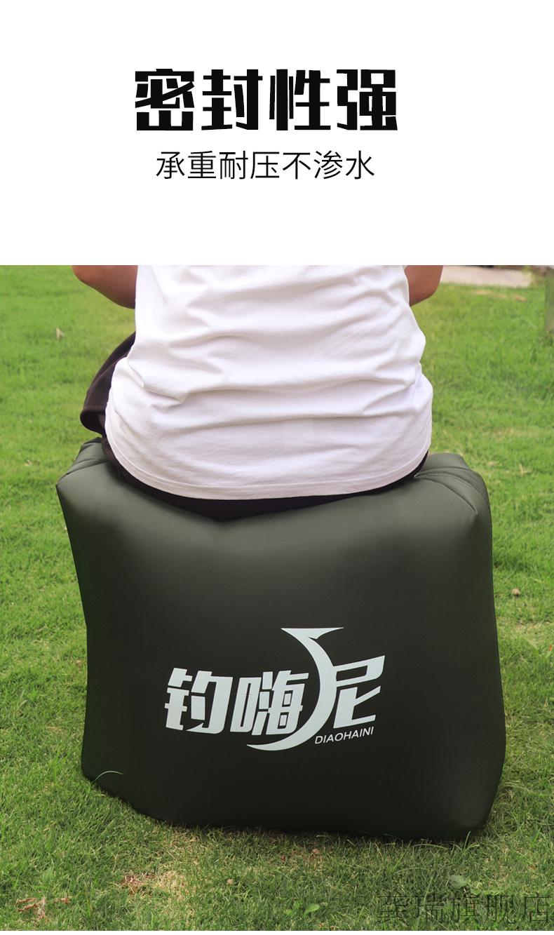 活鱼袋带氧气泵加厚耐磨冲氧便携钓鱼折叠养鱼袋渔获装鱼袋桶垂钓用品