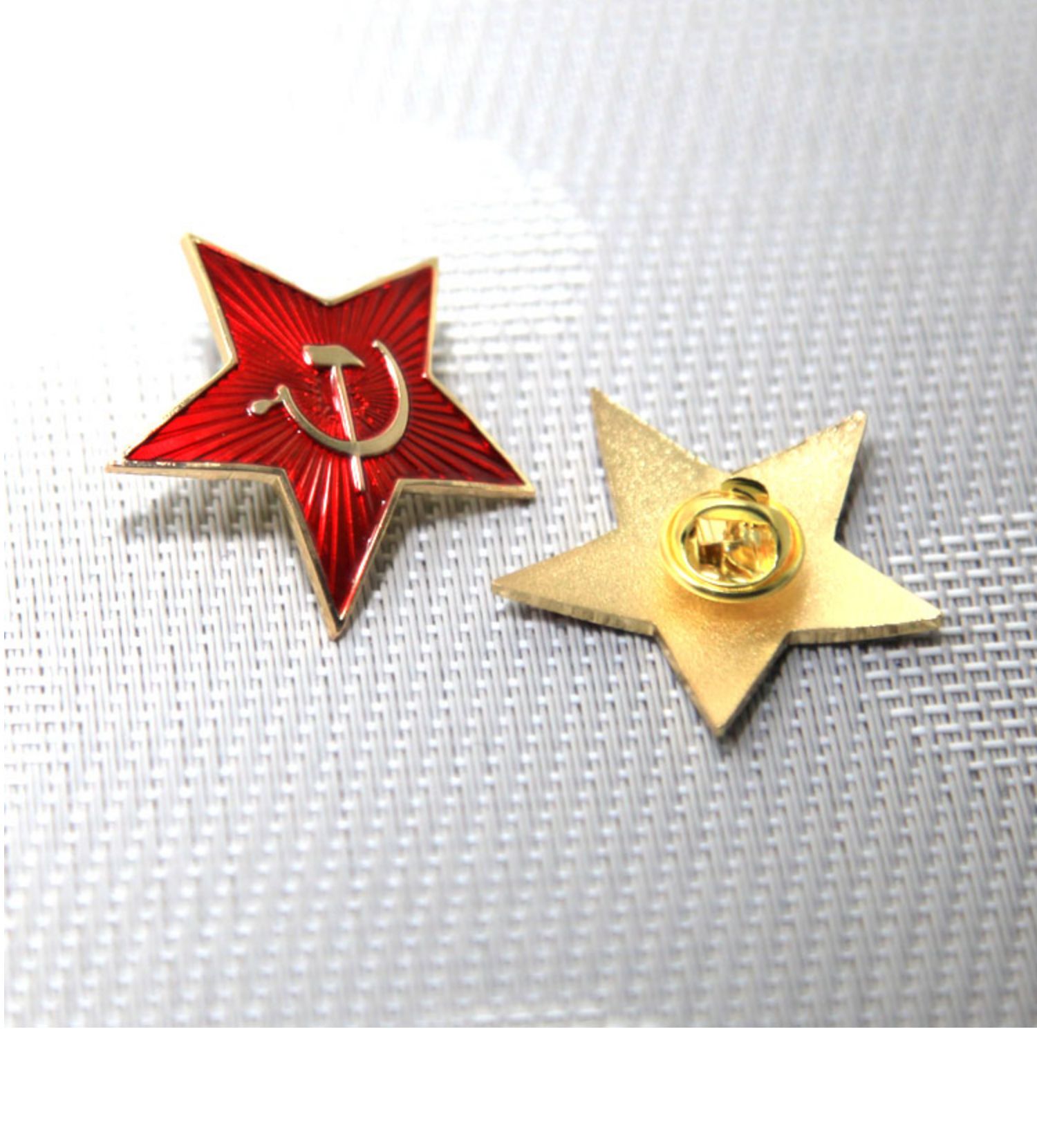 群鹊军迷战术收藏品现货人气俄罗斯红色苏联金属苏维埃苏联红五角星