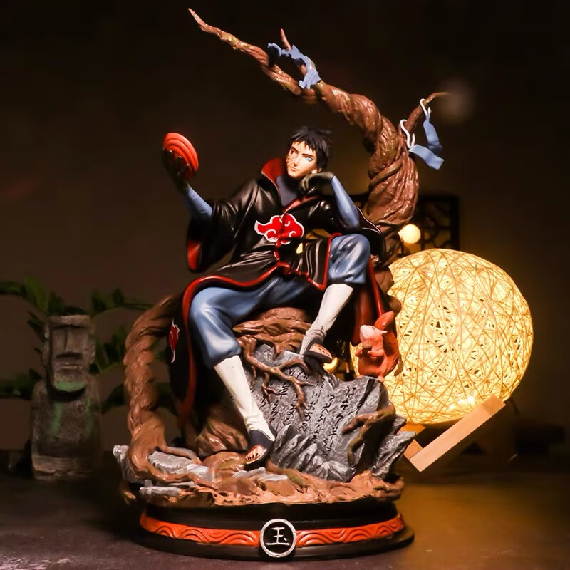 手办火影忍者手办大蛇丸卡卡西雏田水门带土鸣人佐助鼬斑超大雕像模型