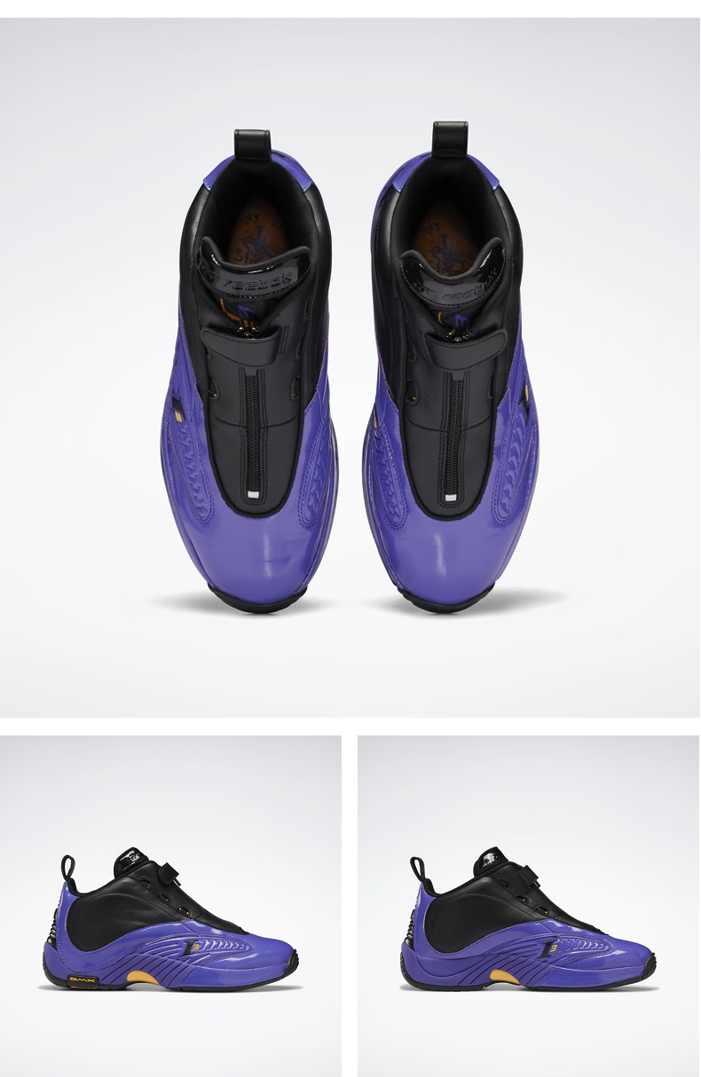 reebok锐步官方男女鞋answer艾弗森iverson图案中帮篮球鞋fy9691 g