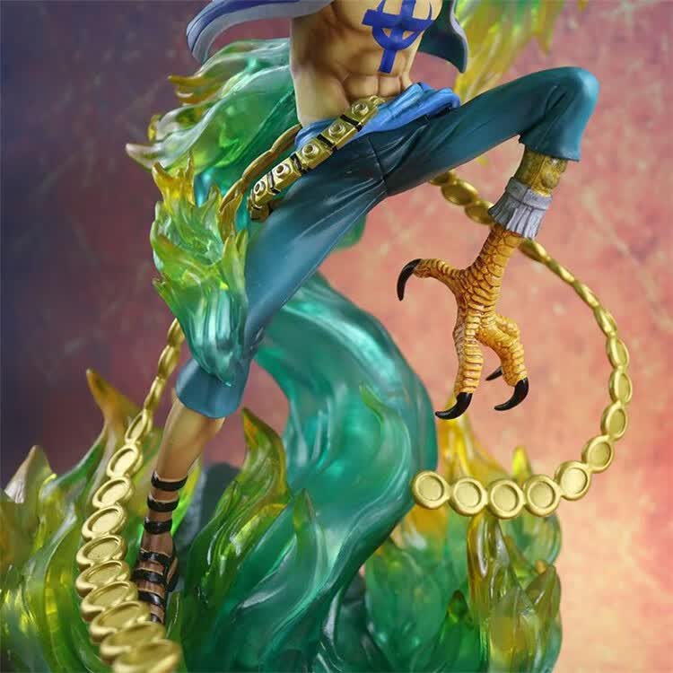 索隆 极虎狩 kol路飞 三刀流 女帝 萨博 罗手办模型雕像 gk极虎狩索隆