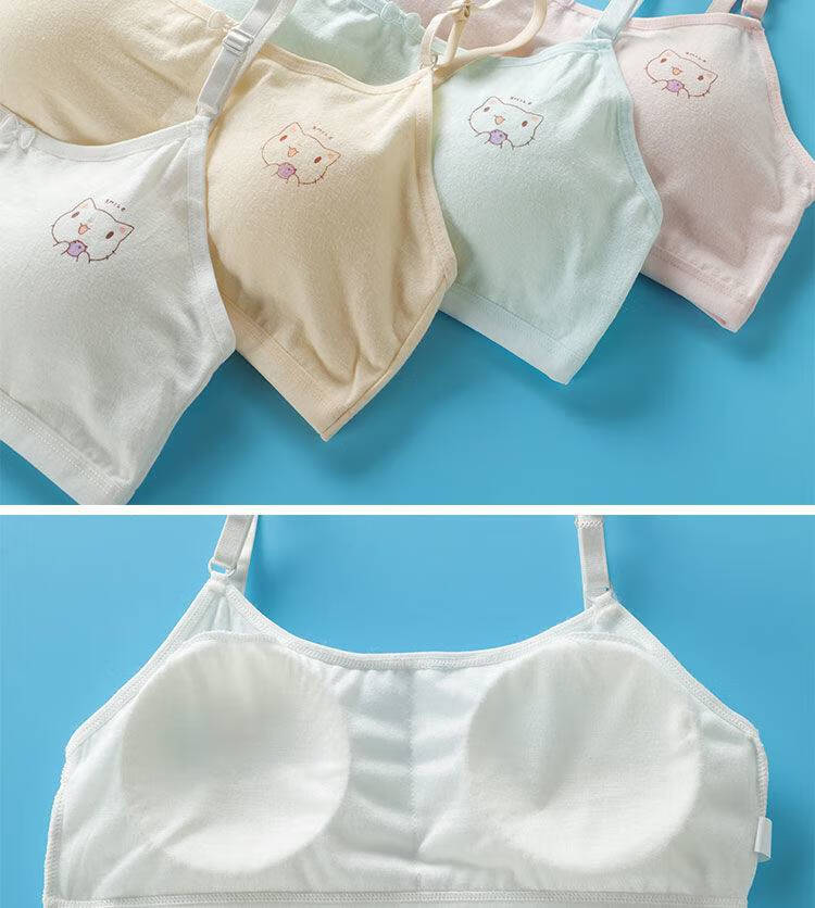 秉藜内衣女学生9121416岁初中学生高中生少女大童发育期小背心文胸