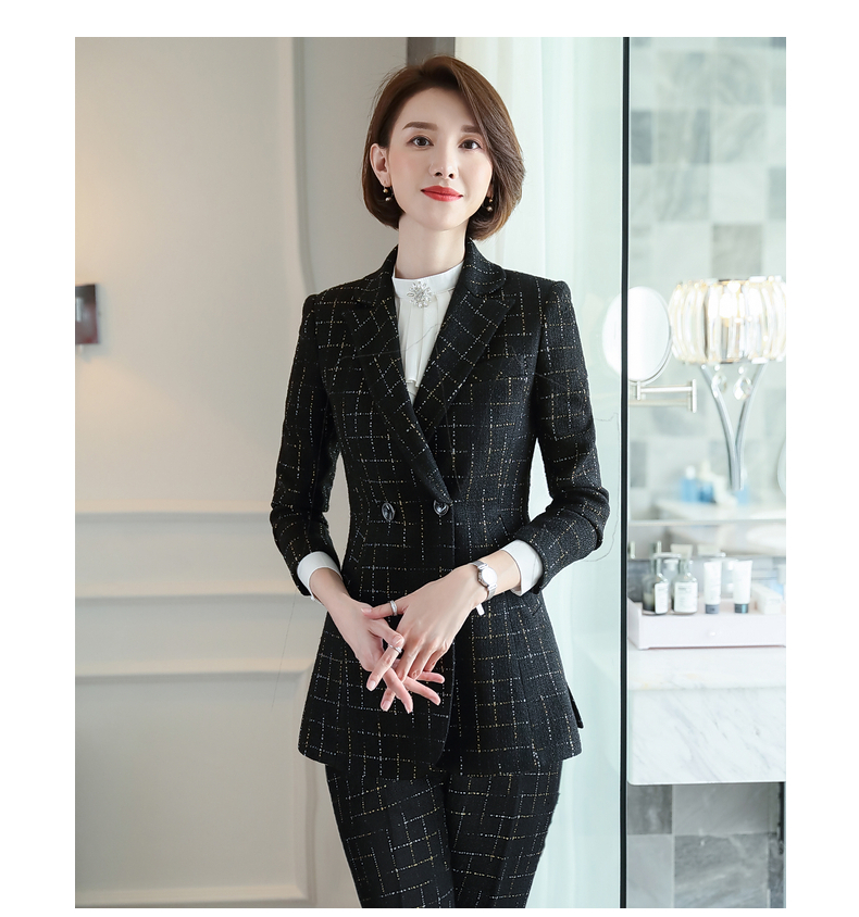 女装 小西装 坊戚 轻奢新款mv同款西装套装韩版商务休闲秋冬新品职业