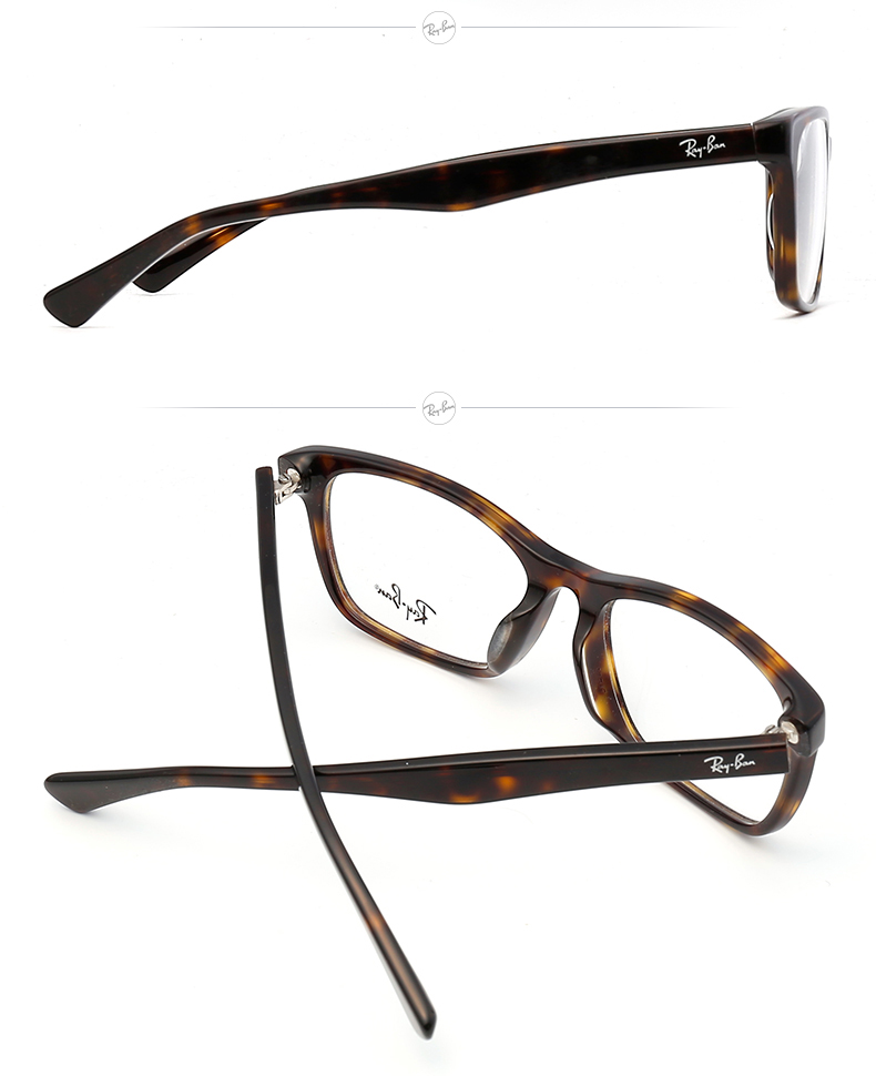 黑框男女款0rx5315d2000黑色镜框尺寸53配依视路160钻晶a4防蓝光片