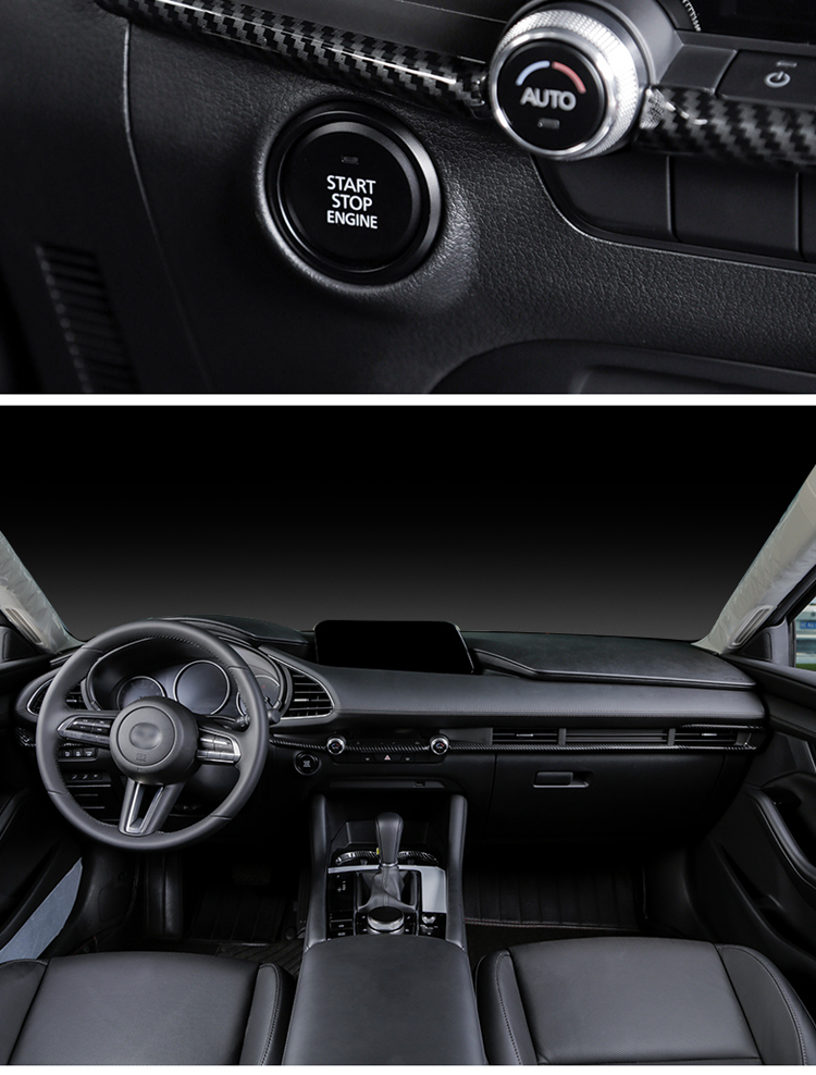 左鸿2020款次世代马自达3昂克赛拉中控出风口装饰框 21款昂科塞拉内饰