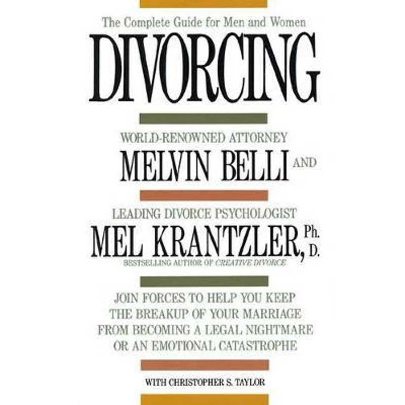 按需印刷Divorcing:The Complete Guide for Men and Women[9780312038168]