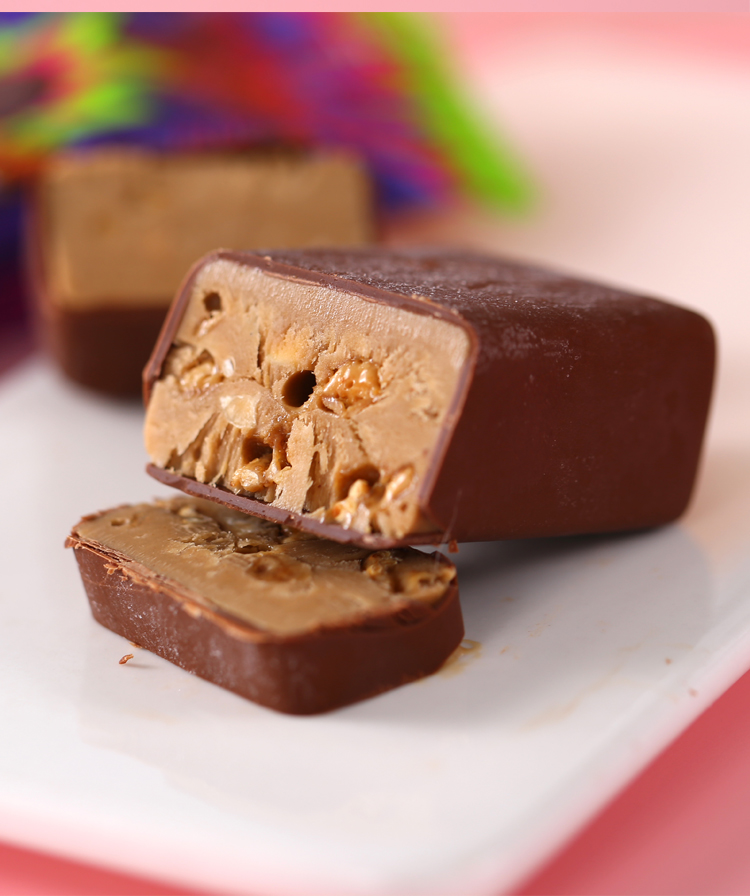 5支俄罗斯am海象皇宫紫皮糖雪糕巧克力小脆皮网红冰淇淋60g冷饮紫皮糖