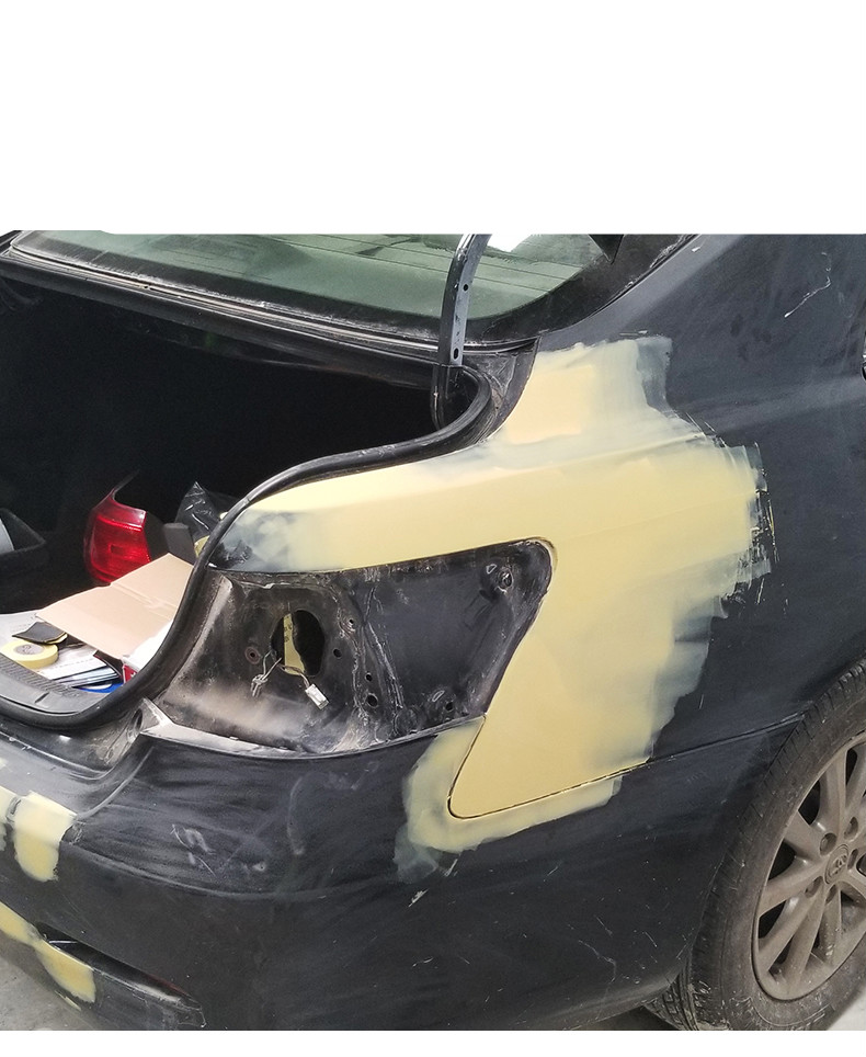 灰汽车腻子粉汽车小补土快干固化剂金属腻子膏补土钣金4kg建材灰官