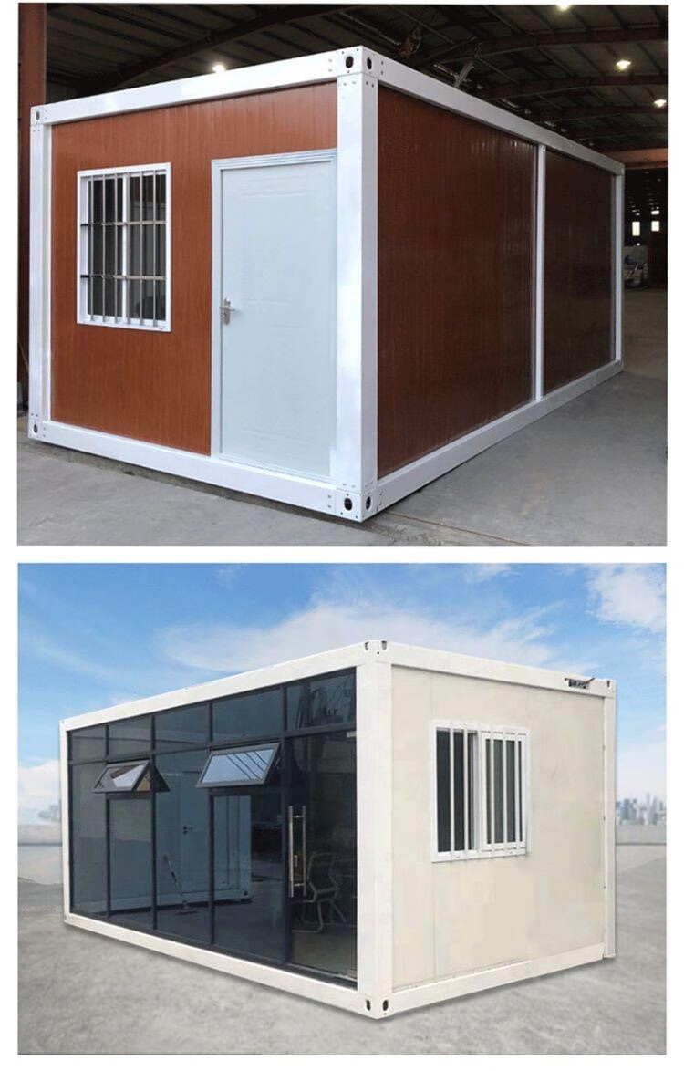 集装箱移动房屋定制厂家直销防火岩棉彩钢房工地住人简易活动板房 深