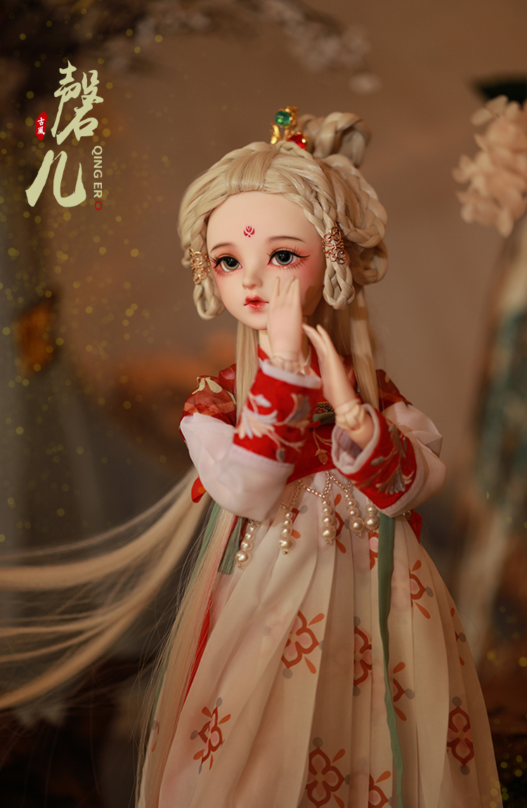 sdbjd凯蒂芭比娃娃古风送女孩儿童生日礼品古代三分娃娃玩具馨儿改妆